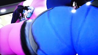 Imbapovi - D.Va and Widowmaker Breast & Butt Expansion