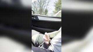 public strip and jerking my bwc huge cumshot and public crusing round hoping to get caught