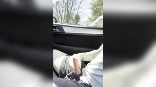 public strip and jerking my bwc huge cumshot and public crusing round hoping to get caught