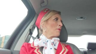 Air hostess Taxi Masturbation - Cosplay - Serenexx ????