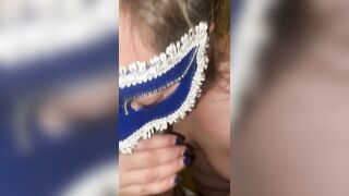 Masked cocksucker part 2