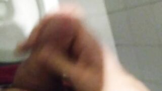 STEP SISTER CAUGHT BIG COCK CUMSHOT IN PUBLIC TOILET