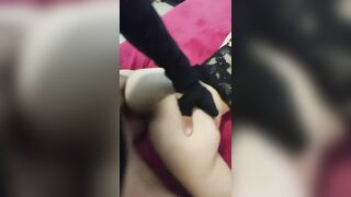 Teen girlfriend ride big dick