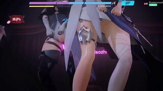 0472 - 【R18-MMD】shantianxiaozhi - Honkai Impact 3rd 崩坏三 Timido and Bronya special mission