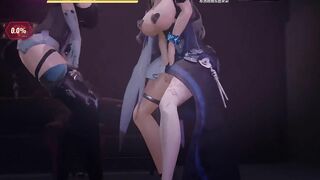 0472 - 【R18-MMD】shantianxiaozhi - Honkai Impact 3rd 崩坏三 Timido and Bronya special mission