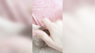 POV morning moaning shaking orgasm