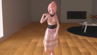 0001 -【R18-MMD】Chocolate Cream MMD strip dance