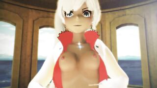 【MMD】Weiss Schnee Poledance【R-18】