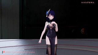 0139 -【R18-MMD】Genshin Impact 原神 Raiden Shogun 雷电将军 - Havana