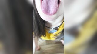 Tiktok - Put all your cum in my mouth, I talk dirty.