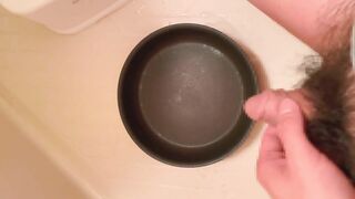 I peeed on a hot frying pan. [ASMR] [Japanese boy] [Healing sound]