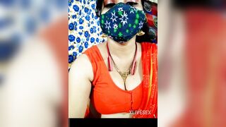 Desi Indian rajasthan wali aunty nude webcam show