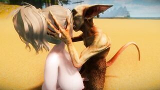 Big Breasts Elf Mama Fucked by Goblin Surrender Service Seeding Sex 3D Hentai NSFW NTR Part 10