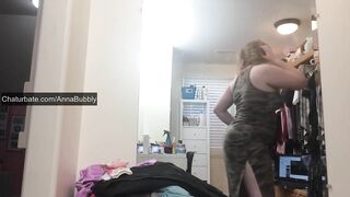 Another twerk vid unedited non-nude maxidress PAWG amateur