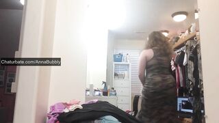 Another twerk vid unedited non-nude maxidress PAWG amateur