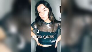 Hot Tik tok big tits teen part 1