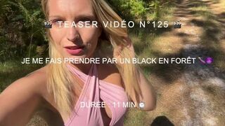 Un black me baise en forêt