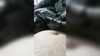 Step mom can't last to long and cum in 30 seconds