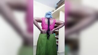 Indian removing dress