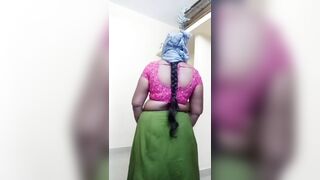 Indian removing dress