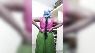 Indian removing dress