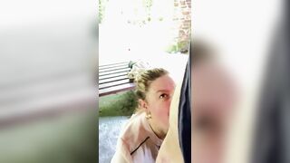 Pam & Ed Dirtiest Devon Amateurs Public outdoors blow job deep throat massive swinging natural tits boobs woods