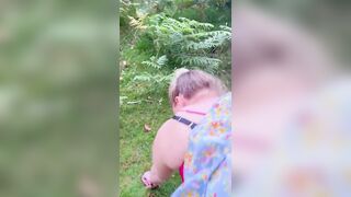 Pam & Ed Dirtiest Devon Amateurs Public outside outdoors dogging fuck doggy style woods flashing massive natural tits