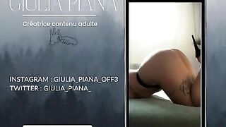 giulia_piana - Fuck my ass darling