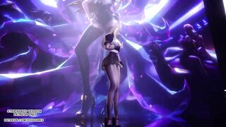 MMD Sistar - Shake It Ahri Sexy Kpop Dance League Of Legends KDA Korean Dance