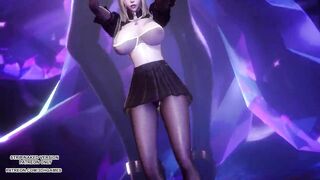 MMD Sistar - Shake It Ahri Sexy Kpop Dance League Of Legends KDA Korean Dance