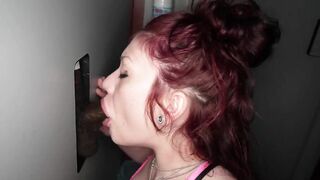 Slutty Redhead Gloryhole