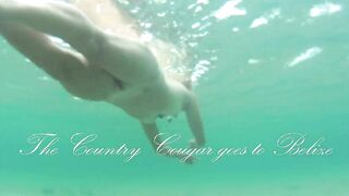 Countrycougartx - Nude snorkeling in Belize