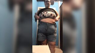 Bbwgoddess96 public restroom