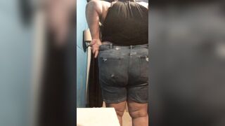 Bbwgoddess96 public restroom