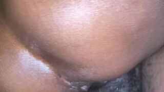 Married Ebony Cougar creaming up my dick pt 1