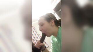 Milf sucking daddy’s dick