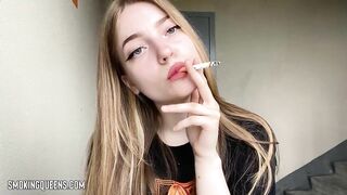 Smoking Fetish Girl 11