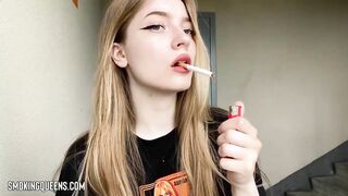 Smoking Fetish Girl 11