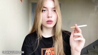 Smoking Fetish Girl 11