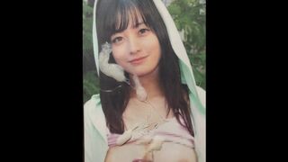 【Bukkake】Cum tribute Kanna Hashimoto japanese idol