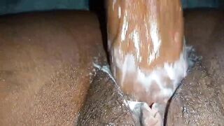 FUCKING MY EBONY TEENAGE GIRLFRIEND AFTER COLLEGE