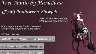 18+ Audio - Halloween Blowjob by @HaruLunaVA on Twitter