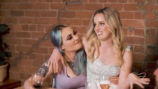 TEASER: Charlie invites her friends for dinner which ends up in a crazy group sex!