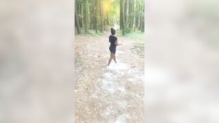 OMG Walking Around With PrettyDiamond While She Flashes Her Ass (public nudity)Full Vid Of@Unruleefa