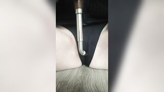 I took a piano tuning tool and a vibrator and started masturbating. I got a very strong orgasm