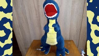 Blue dinosaur t-rex :Initial appearance