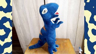 Blue dinosaur t-rex :Initial appearance