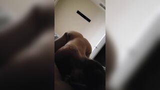 My girl gets so turned on after sucking dick and wants to cum quick(Part 1)