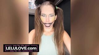 Fun miXXX of halloween cosplay pussy closeups TikTok fun cumshot on my clothes & more - Lelu Love