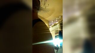 Evening homemade beautiful masturbation with a gentle orgasm